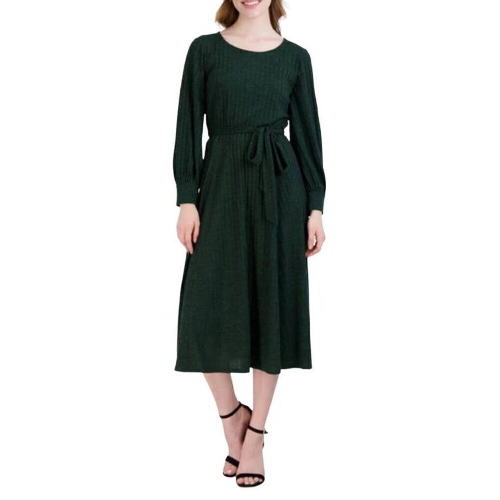 Sandra Darren Cozy Ribbed Sweater Dress NEW with Tags